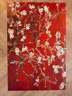 Van Gogh Amandelbloesem in Rood Poster, Ophalen of Verzenden, A1 t/m A3, Film en Tv