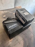 Hikoki lader + 18v 5.0Ah accu, Ophalen, Zo goed als nieuw