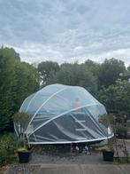 Groot opzetzwembad (4.57 x 1.22) warmtepomp en tent 1 jaar., Tuin en Terras, 300 cm of meer, 400 cm of meer, Rond, Gebruikt