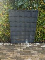 Dakplaat 85x113 cm, Gebruikt, Zwart, Minder dan 5 m², Metaal
