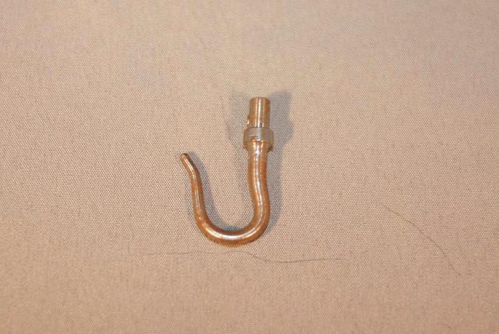 Katrolhaak voor Friese klok, kantoortje, schippertje., Antiek en Kunst, Antiek | Klokken, Ophalen of Verzenden