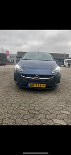 Opel Corsa 1.0T 66KW/90PK 5D 2015 Blauw led koplamp scherm, 47 €/maand, Origineel Nederlands, Te koop, 5 stoelen
