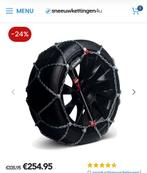 Te huur Tesla model Y Sneeuwketting König XG-12 Pro 252, Auto diversen, Sneeuwkettingen, Ophalen of Verzenden, Zo goed als nieuw