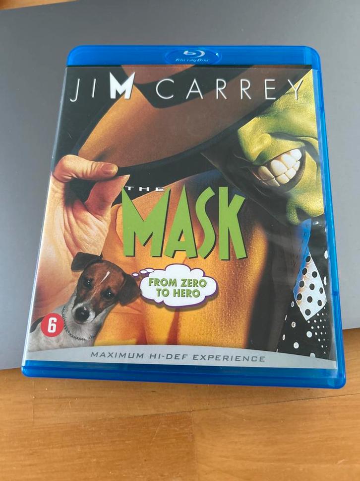 The Mask - Blu-ray, Cd's en Dvd's, Blu-ray, Zo goed als nieuw, Actie, Verzenden
