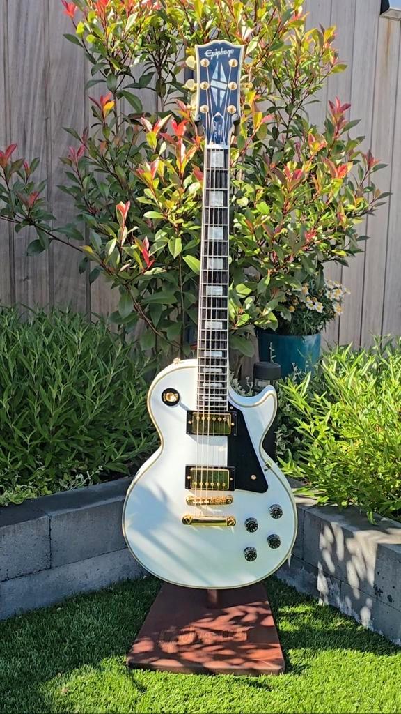 Epiphone Les Paul Custom 'Inspired by Gibson Custom Shop', Muziek en Instrumenten, Snaarinstrumenten | Gitaren | Elektrisch, Nieuw