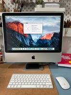 iMac 20-inch (2008). Goed werkend of als 2e scherm of win11, Computers en Software, Apple Desktops, Gebruikt, 2 tot 3 Ghz, HDD