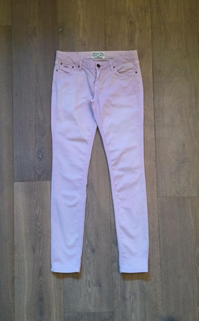 Nieuw: lila-roze jeans; Mc. Gregor; mt 27/34 (dames mt 36), Kleding | Dames, Spijkerbroeken en Jeans, Nieuw, W28 - W29 (confectie 36)