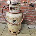 Gasfles + brander, Antiek en Kunst, Ophalen