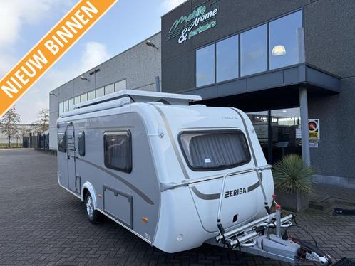 Eriba Feeling 470 2025, Caravans en Kamperen, Caravans, Bedrijf, tot en met 4, 1000 - 1250 kg, Rondzit, Eriba, 2 aparte bedden