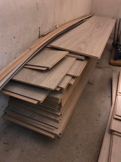 Ikea laminaat grijs, Doe-het-zelf en Verbouw, Vloerdelen en Plavuizen, Gebruikt, Laminaat, Hout, 50 tot 150 cm, 10 tot 30 cm, Ophalen