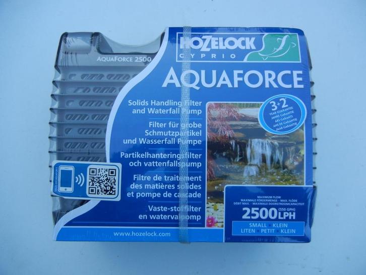 Hozelock Aquaforce 2500 vijverpomp nieuw, Tuin en Terras, Vijver-toebehoren, Nieuw, Vijverpomp, Verzenden