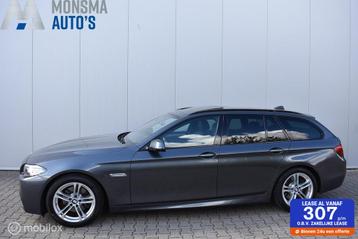 BMW 520d Touring M-Sport Mineralgrau Pano Camera HiFi Keyles beschikbaar voor biedingen