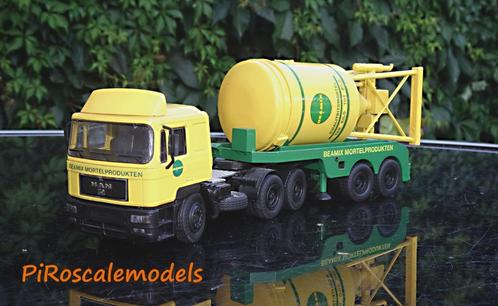 MAN F2000   "BEAMIX  Betonmortel" , Hobby en Vrije tijd, Modelauto's | 1:50, Zo goed als nieuw, Bus of Vrachtwagen, Conrad, Ophalen of Verzenden