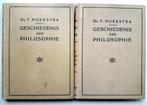 Dr T. Hoekstra - Geschiedenis der Philosophie (2 delen), Antiek en Kunst, Ophalen of Verzenden