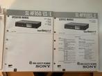 SLHF950ES originele Sony service manuals, Ophalen of Verzenden, Gebruikt, Betamax-speler of -recorder