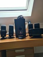 Logitech 5.1 speakerset met subwoofer., Ophalen, Zo goed als nieuw, Complete surroundset, Overige merken