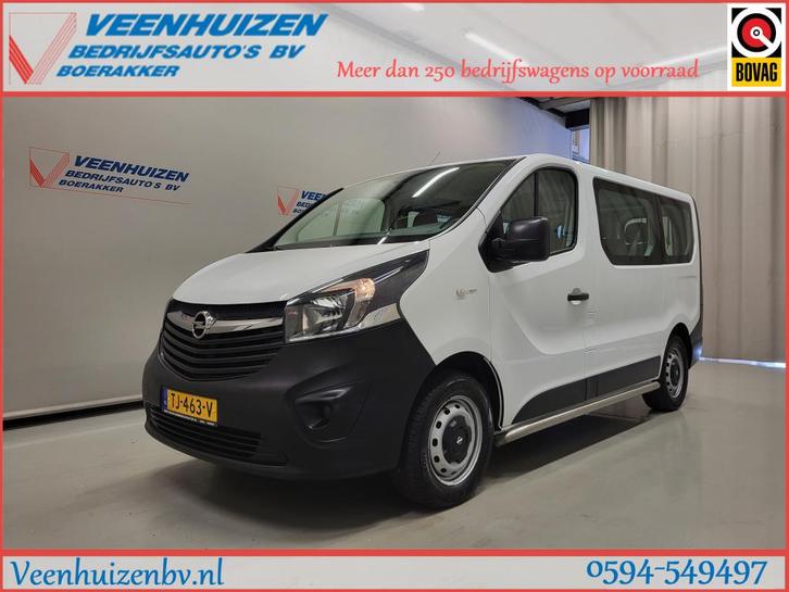 Opel Vivaro Combi 1.6CDTI 9-Personenbus - Excl. BTW / BPM vr, Auto's, Opel, Bedrijf, Te koop, Vivaro, Airbags, Airconditioning
