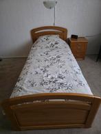 Houten Eenpersoonsbed 90x200, Gebruikt, 90 cm, Eenpersoons, Bruin
