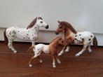 Schleich appaloosa merrie veulen en ruin, Verzamelen, Dierenverzamelingen, Paard, Ophalen of Verzenden, Zo goed als nieuw, Beeldje of Figuurtje