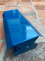 Vintage Massive wand/bedlampje - Blauw!, Ophalen of Verzenden, Zo goed als nieuw, Metaal, Vintage