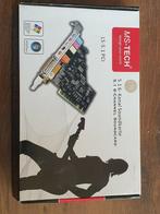 MS TECH 5.1 6 KANAAL SOUND CARD, LS 5.1 PCI, Computers en Software, Geluidskaarten, Ophalen of Verzenden, Nieuw