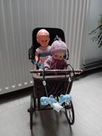 antiek poppenwagentje met 2 popjes, Antiek en Kunst, Ophalen