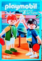 Sports & Action 2 Tafeltennissers 5197, Kinderen en Baby's, Speelgoed | Playmobil, Ophalen of Verzenden, Gebruikt, Complete set