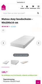 Eenpersoons matras 90x200, NIEUW, Huis en Inrichting, Slaapkamer | Matrassen en Bedbodems, Ophalen, 90 cm, Eenpersoons, Nieuw