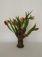 tulpenvaas, Huis en Inrichting, Woonaccessoires | Vazen, Overige kleuren, Aardewerk of Porselein, Nieuw, Ophalen of Verzenden