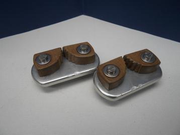 Schootklemmen, Touwklemmen, 8 - 10 mm, set van 2 stuks beschikbaar voor biedingen