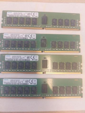 4x Samsung 8GB DDR4 Geheugen beschikbaar voor biedingen