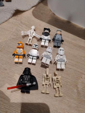 Lego Star Wars minifiguren (10 stuks) beschikbaar voor biedingen