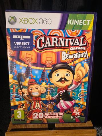 Carnival Games in Beweging! - Xbox 360 Kinect beschikbaar voor biedingen
