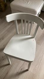 Leuke witte eetstoel, Huis en Inrichting, Stoelen, Ophalen, Gebruikt
