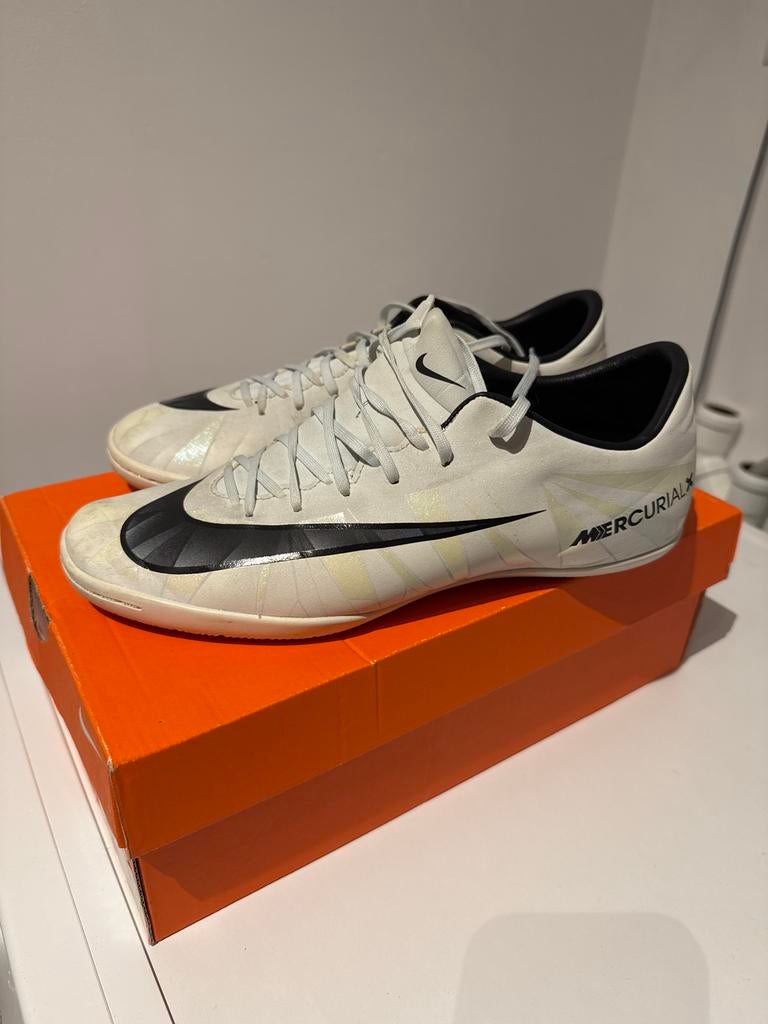 Nike MercurialX Victory VI CR7 Maat 43, Ophalen of Verzenden, Zo goed als nieuw, Wit, Sportschoenen