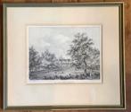 Hofstede Bronstee, Heemstede, Haarlem, litho, Lutgers oud, Antiek en Kunst, Kunst | Schilderijen | Klassiek, Ophalen of Verzenden