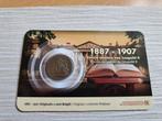 Coincard België Eerste munten Leopold II Vlaams 1 cent 1907, Postzegels en Munten, Munten | Europa | Euromunten, Ophalen of Verzenden