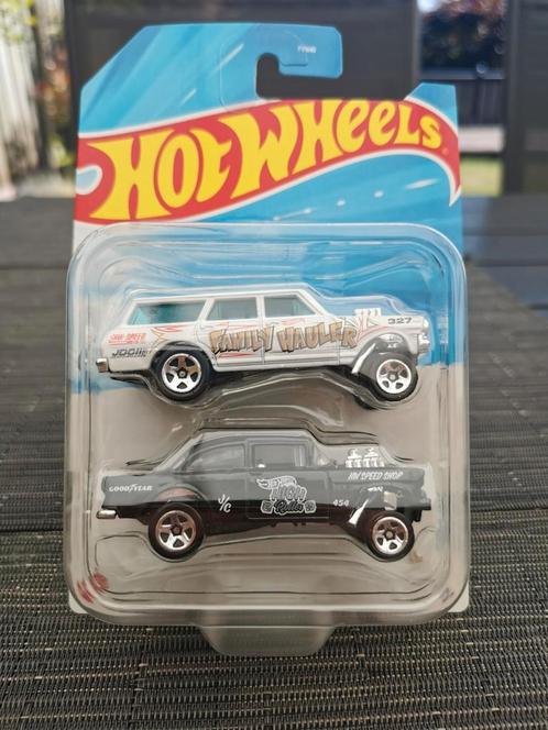 HotWheels 2-pack Gasser's, Hobby en Vrije tijd, Modelauto's | Overige schalen, Zo goed als nieuw, Ophalen of Verzenden