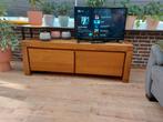 Eiken TV Meubel, serie Clear van Goossens., Huis en Inrichting, Ophalen, Strak, 150 tot 200 cm, Eikenhout