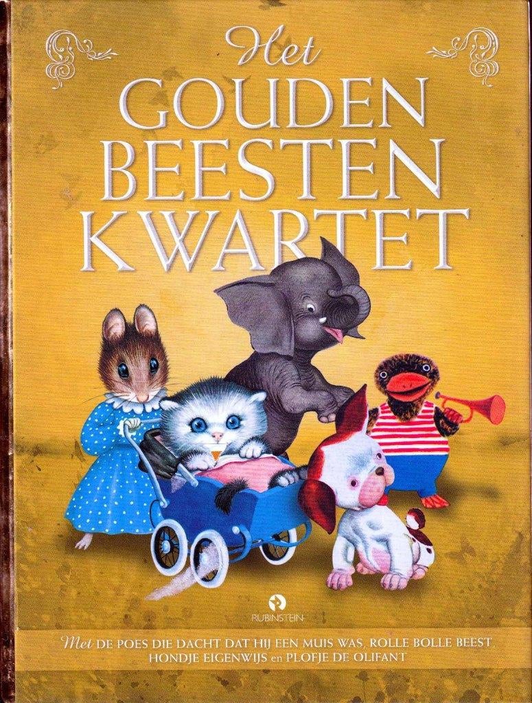 Het Gouden Beesten Kwartet(4 gouden Boekjes in één boek)"", Ophalen of Verzenden, Zo goed als nieuw, Jongen of Meisje, Fictie algemeen