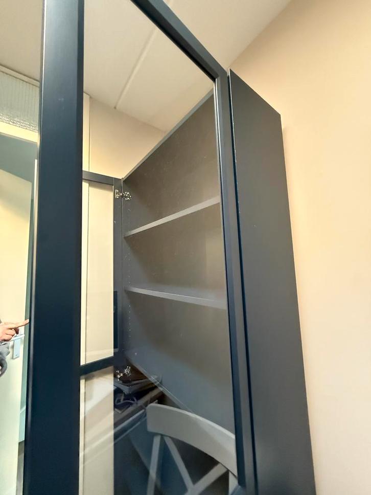 Ikea Billy Kast - Donkerblauw- 2 voor 100, Huis en Inrichting, Kasten | Boekenkasten, Gebruikt, 200 cm of meer, 25 tot 50 cm, Met plank(en)