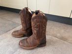 Bootstock cowboy laarzen, kind, bruin leer maat 26, Gebruikt, Jongen of Meisje, Ophalen of Verzenden, Laarzen