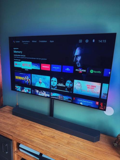 Philips 55OLED855 4K OLED TV - 2021 - Zeer goede staat, Audio, Tv en Foto, Televisies, Zo goed als nieuw, OLED, 100 cm of meer