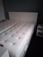 Bed brimes, Huis en Inrichting, Slaapkamer | Bedden, Ophalen, Gebruikt, Wit, Tweepersoons