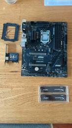 I7 6700k met motherboard en toebehoren, Ophalen of Verzenden, Zo goed als nieuw, Intel, DDR4