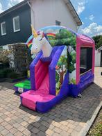 Unicorn springkussen te huur, Ophalen of Verzenden, Gebruikt