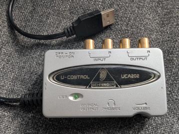 Behringer U-Control UCA202 Audio Interface beschikbaar voor biedingen