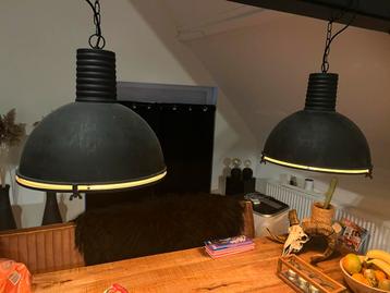 Industriële Hanglampen - Zwart beschikbaar voor biedingen