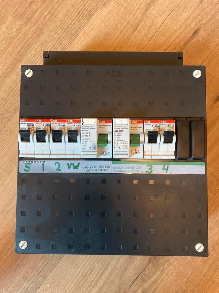 ABB HAF Groepenkast, Hobby en Vrije tijd, Elektronica-componenten, Gebruikt, Ophalen of Verzenden
