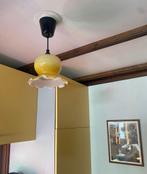 Hanglamp melkglas, Huis en Inrichting, Lampen | Hanglampen, Vintage, Ophalen of Verzenden, Minder dan 50 cm, Glas